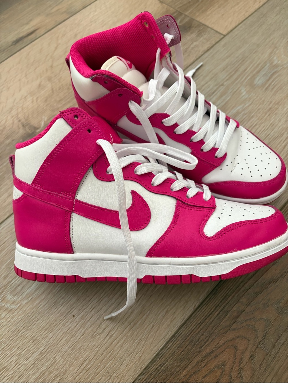 Nike Dunk High Pink Prime White Fuchsia Women’s 7.5